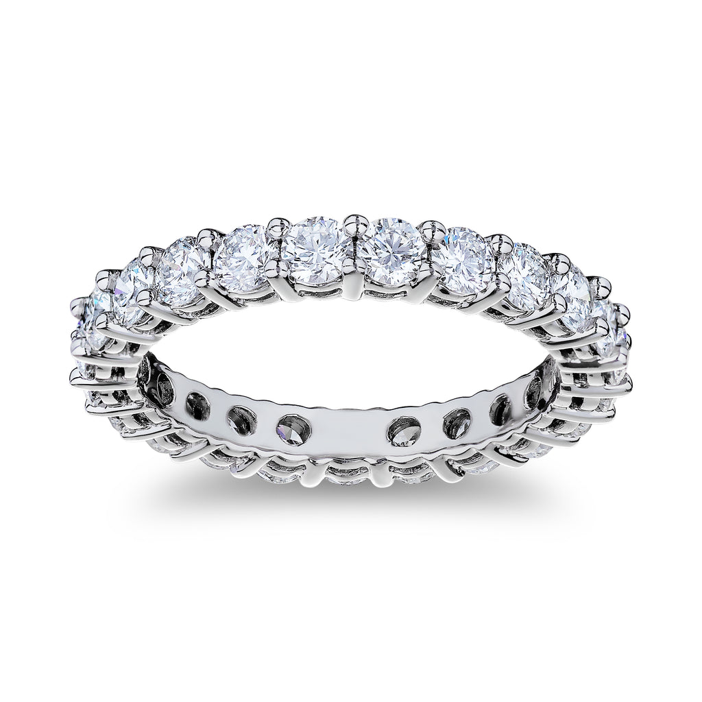 Eternity Anniversary Band with 2.07ctw Diamonds in Platinum (2.07ctw) - MJ Christensen Diamonds