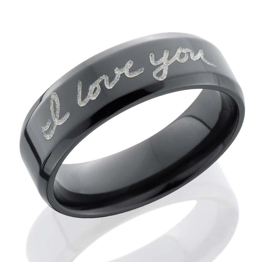 8MM 'I Love You' Band - MJ Christensen Diamonds