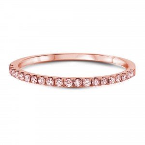 14K White Gold 0.20ctw Round Diamond Half Way Anniversary Band - MJ Christensen Diamonds