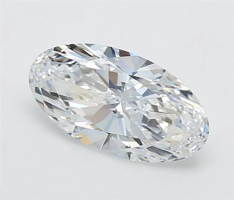 2.50ct Oval Lab Grown Diamond (Colour D, Clarity VS1, GIA Certified) - MJ Christensen Diamonds