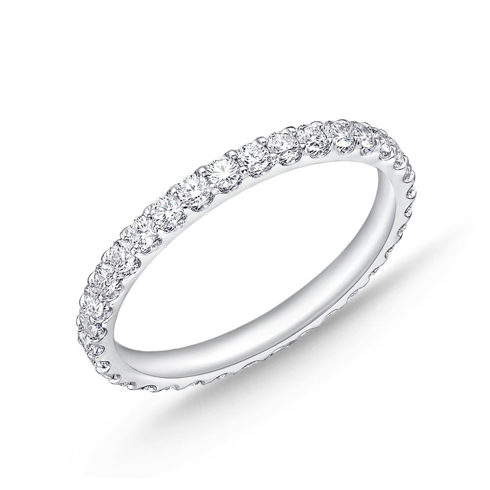 Anniversary Band with 0.74ctw Diamonds in Platinum - MJ Christensen Diamonds