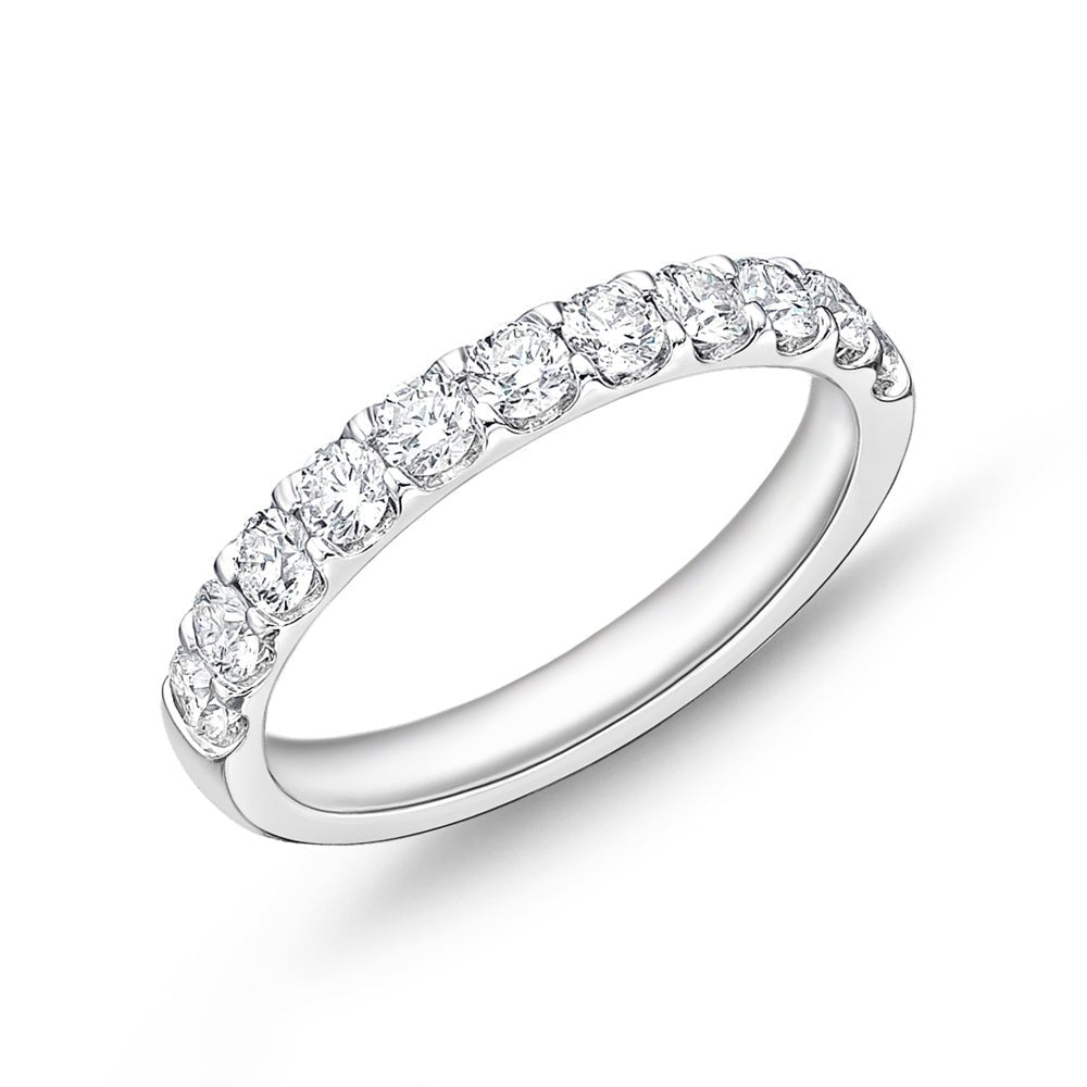 Anniversary Band with 0.75ctw Diamonds in Platinum - MJ Christensen Diamonds