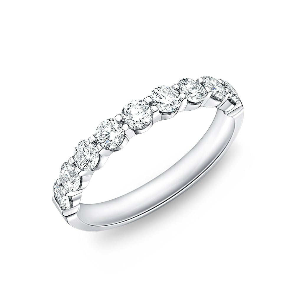 Anniversary Band with 1.08ctw Diamond Accents in Platinum (1.08ctw) - MJ Christensen Diamonds