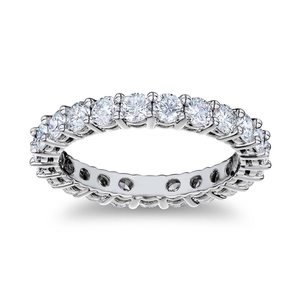 Eternity Anniversary Band with 2.07ctw Diamonds in Platinum (2.07ctw) - MJ Christensen Diamonds