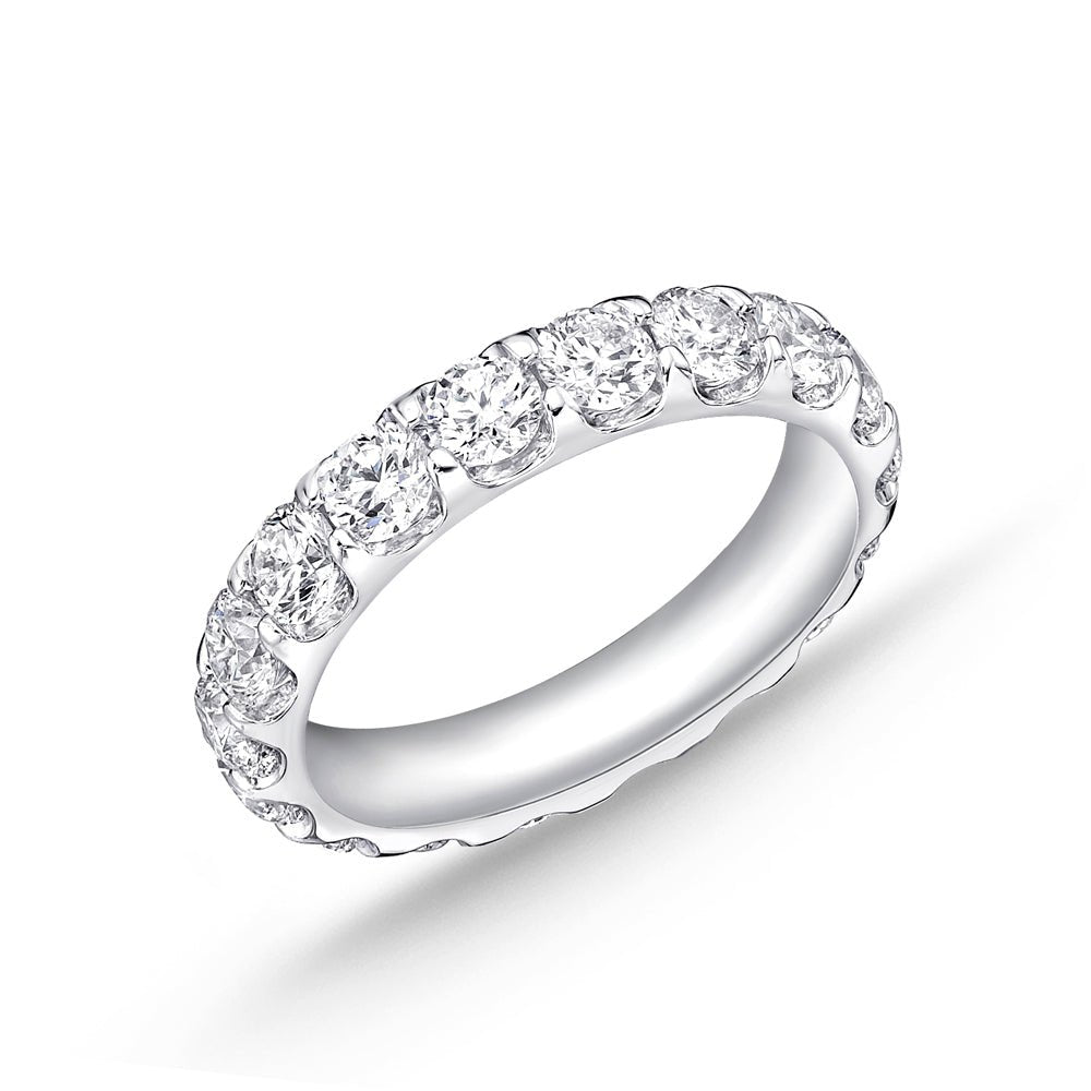 Eternity Anniversary Band with 3.15ctw Diamonds in Platinum (3.15ctw) - MJ Christensen Diamonds