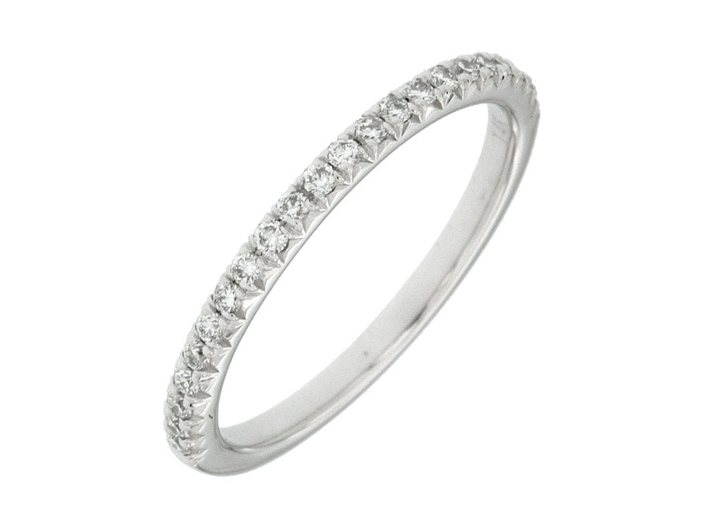 G - H/VS - SI Diamond Ann Band in 14K White Gold (0.21ctw) - MJ Christensen Diamonds