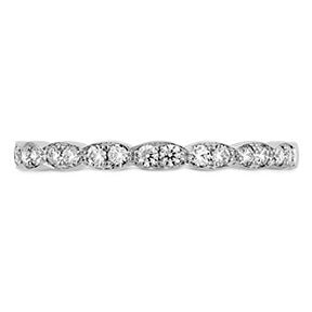 Hearts on Fire Lorelei Ann Band in 18K White Gold (0.22ctw) - MJ Christensen Diamonds