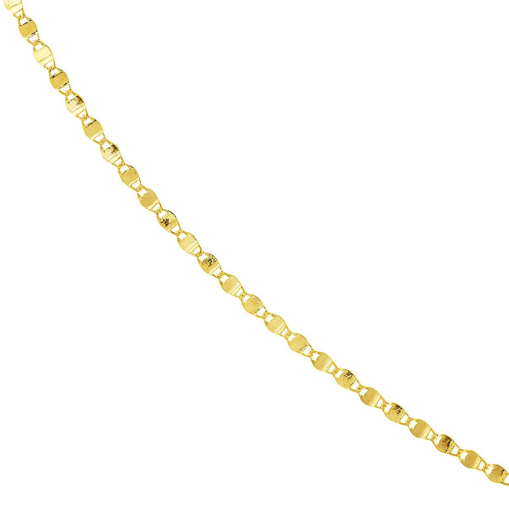 Valentino Chain Necklace 20" in 14K Yellow Gold - MJ Christensen Diamonds